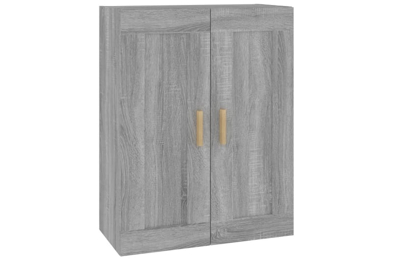 beBasic Väggskåp grå sonoma 69,5x32,5x90 cm konstruerat trä - Förvaring - Köksförvaring - Kökshylla