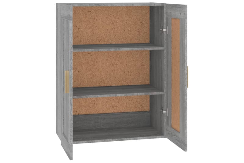 beBasic Väggskåp grå sonoma 69,5x32,5x90 cm konstruerat trä - Förvaring - Köksförvaring - Kökshylla
