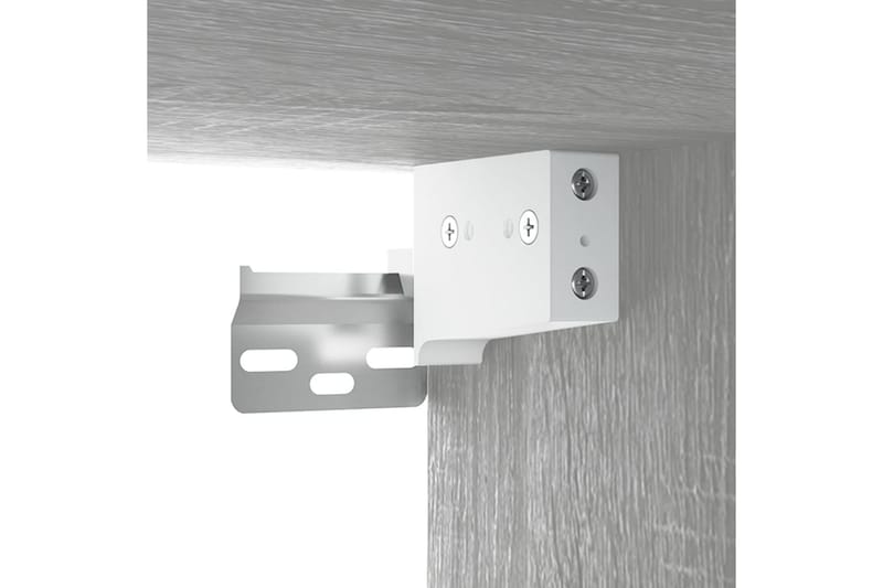 beBasic Väggskåp grå sonoma 69,5x32,5x90 cm konstruerat trä - Förvaring - Köksförvaring - Kökshylla