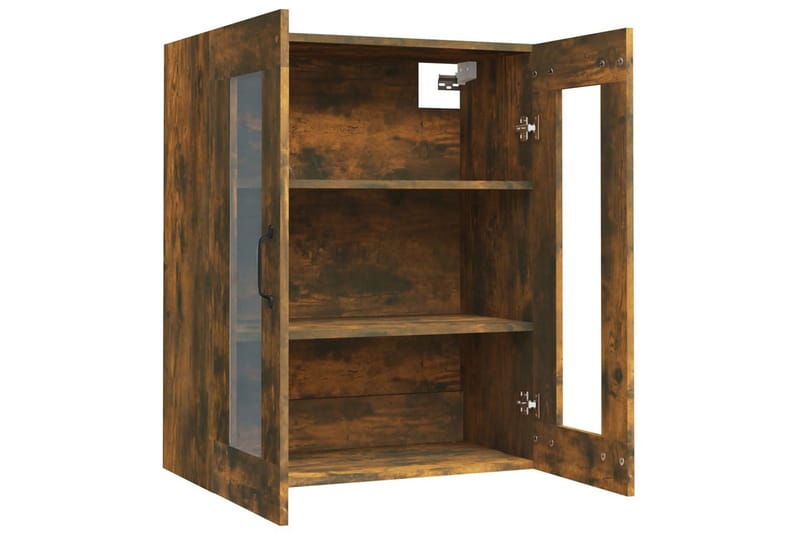 beBasic Väggskåp Rökfärgad ek 69,5x34x90 cm - Förvaring - Köksförvaring - Kökshylla