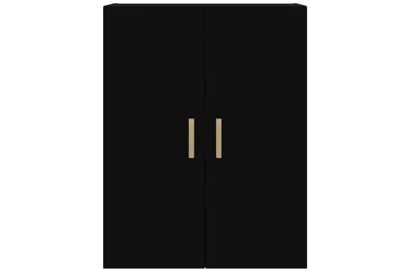 beBasic Väggskåp Svart 69,5x32,5x90 cm konstruerat trä - Förvaring - Köksförvaring - Kökshylla