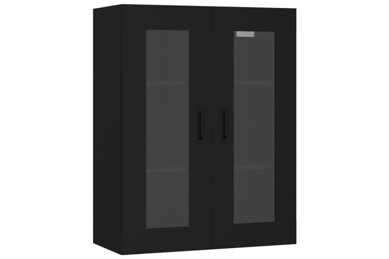 beBasic Väggskåp svart 69,5x34x90 cm - Vägghylla - Kökshylla
