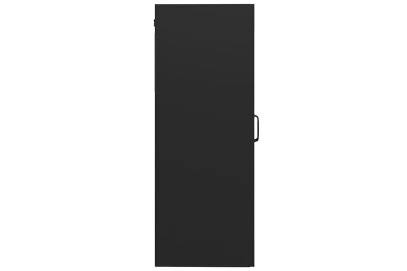 beBasic Väggskåp svart 69,5x34x90 cm - Förvaring - Köksförvaring - Kökshylla