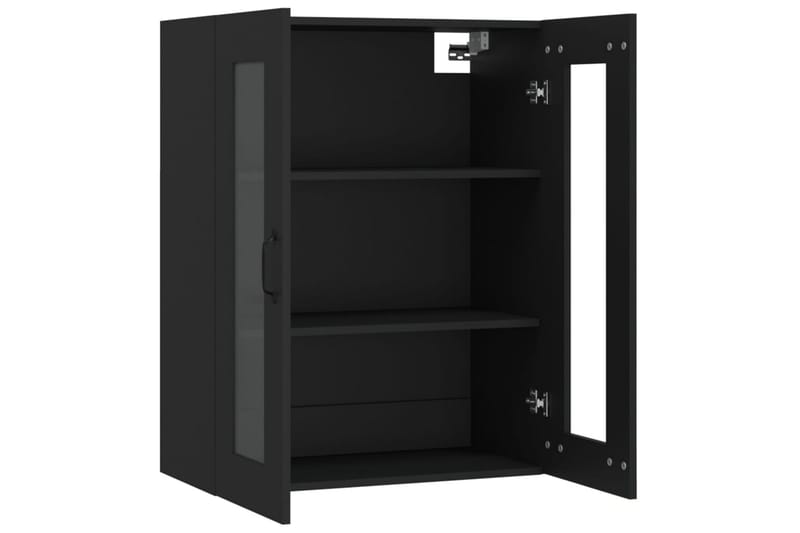 beBasic Väggskåp svart 69,5x34x90 cm - Förvaring - Köksförvaring - Kökshylla