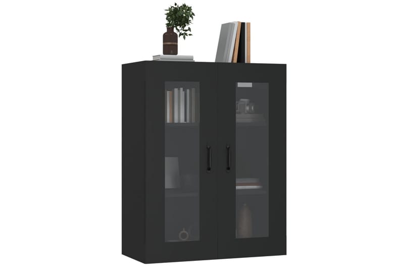 beBasic Väggskåp svart 69,5x34x90 cm - Förvaring - Köksförvaring - Kökshylla