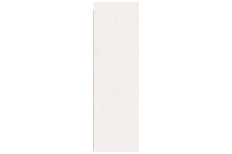 beBasic Väggskåp vit 30x30x100 cm massiv furu - Förvaring - Köksförvaring - Kökshylla