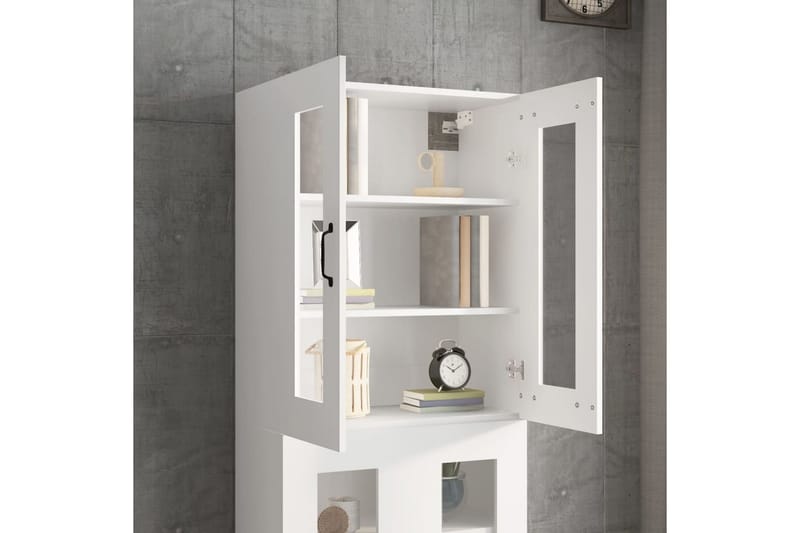 beBasic Väggskåp vit 69,5x34x90 cm - Förvaring - Köksförvaring - Kökshylla