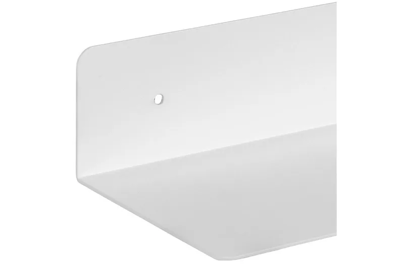 Belleuve Vägghylla 50 cm - Vit - Förvaring - Hyllor - Tavelhylla & tavellist
