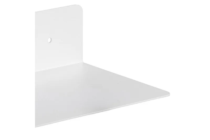 Belleuve Vägghylla 50 cm - Vit - Förvaring - Hyllor - Tavelhylla & tavellist