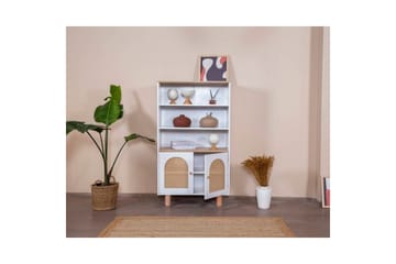 Bohem Bokhylla 90 cm i Ek - Vit - Förvaring - Hyllor - Bokhylla