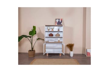 Bohem Bokhylla 90 cm i Ek - Vit - Förvaring - Hyllor - Bokhylla