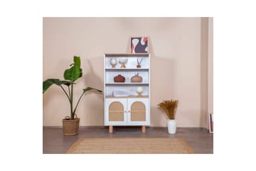 Bohem Bokhylla 90 cm i Ek - Vit - Förvaring - Hyllor - Bokhylla