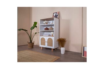 Bohem Bokhylla 90 cm i Ek - Vit - Förvaring - Hyllor - Bokhylla