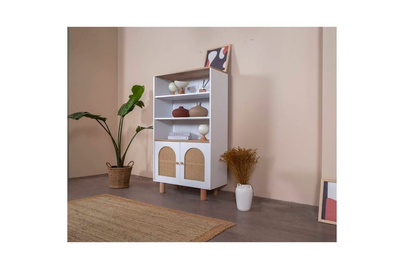 Bohem Bokhylla 90 cm - Vit - Förvaring - Hyllor - Bokhylla