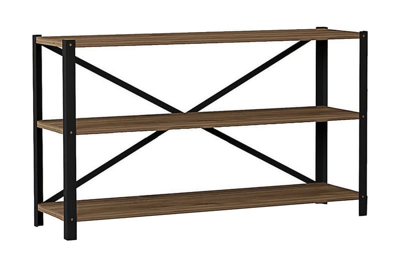 AGATEA Bokhylla 103x60 cm Brun - Förvaring - Hyllor - Bokhylla