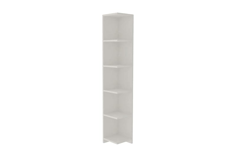 AGATEA Bokhylla 25x160 cm Vit - Förvaring - Hyllor - Bokhylla