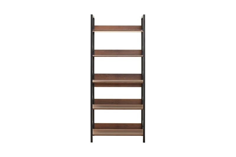 Ajkati Bokhylla 73 cm i Valnöt, Brun