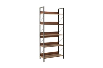 Ajkati Bokhylla 73 cm i Valnöt - Brun - Förvaring - Hyllor - Bokhylla