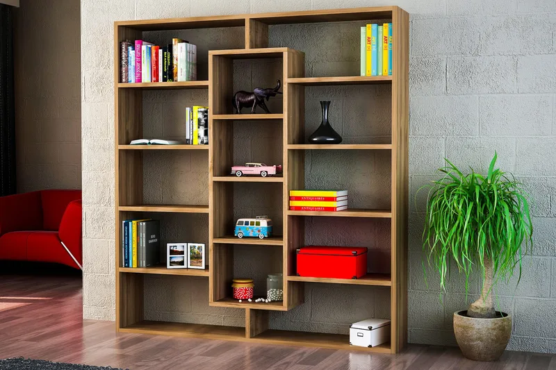 Amplett Bokhylla - Brun - Förvaring - Hyllor - Bokhylla