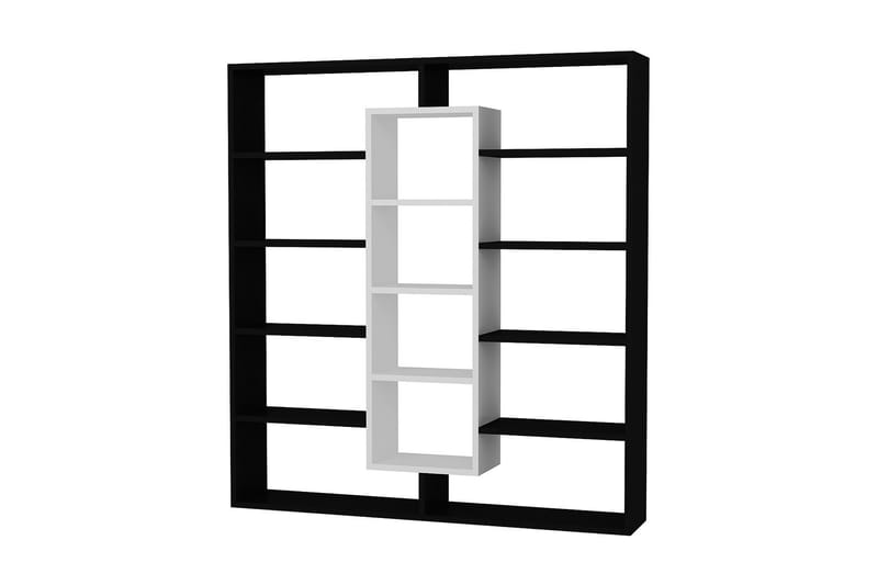 Amplett Bokhylla - Svart/Vit - Förvaring - Hyllor - Bokhylla
