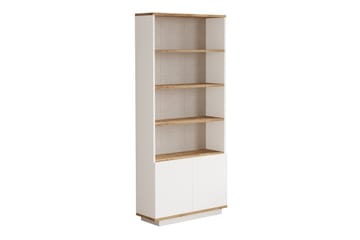 Anari Bokhylla 77,5 cm i Ek - Vit - Förvaring - Hyllor - Bokhylla