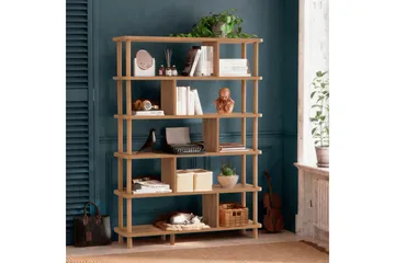 Andifli Bokhylla 120x168,5 cm - Brun - Förvaring - Hyllor - Bokhylla