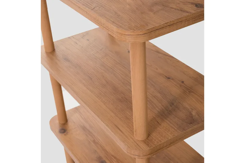 Andifli Bokhylla 180x74,9 cm - Furu - Förvaring - Hyllor - Bokhylla