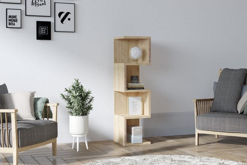 Andifli Bokhylla 25 cm i Ek - Grön - Förvaring - Hyllor - Bokhylla