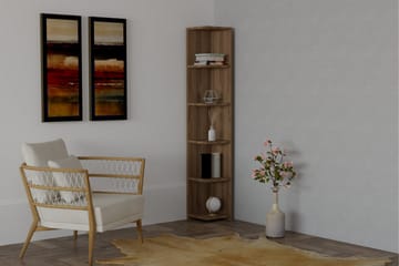 Andifli Bokhylla 25 cm i Valnöt - Brun - Förvaring - Hyllor - Bokhylla