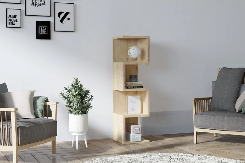 Andifli Bokhylla 25x95 cm - Grön - Förvaring - Hyllor - Bokhylla