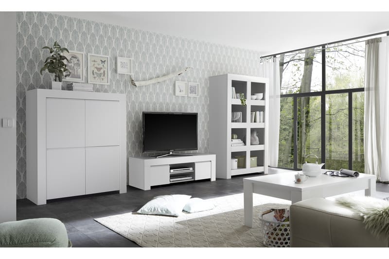 ARGOS Bokhylla 110 Vit - Förvaring - Hyllor - Bokhylla