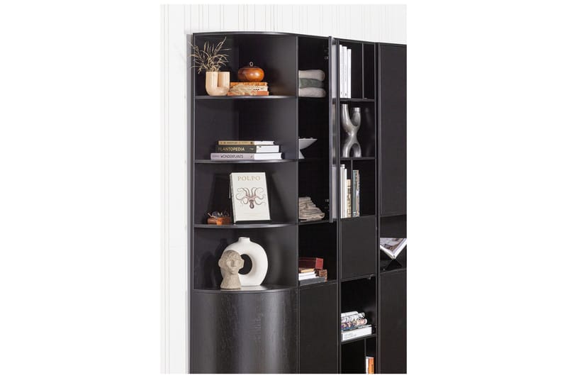 Arteksio Bokhylla 40x40 cm - Kolsvart - Förvaring - Hyllor - Bokhylla