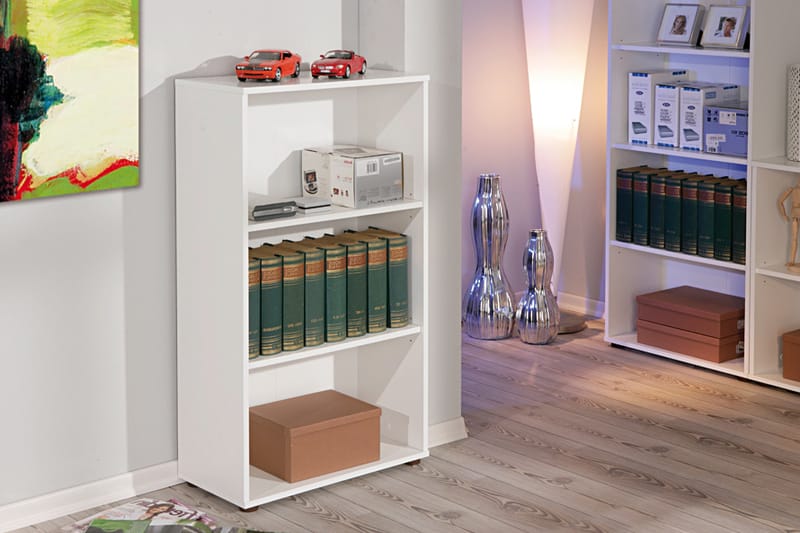 ASCOT Bokhylla 60x110 Vit - Förvaring - Hyllor - Bokhylla