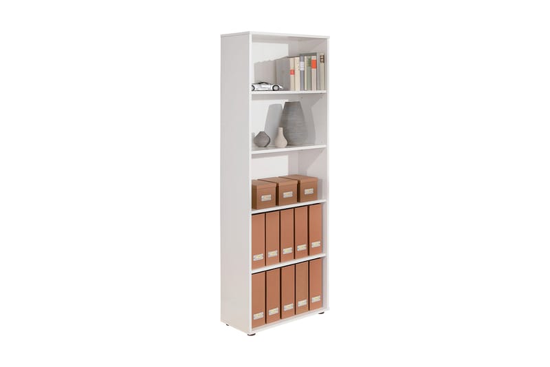 ASCOT Bokhylla 60x180 Vit - Förvaring - Hyllor - Bokhylla