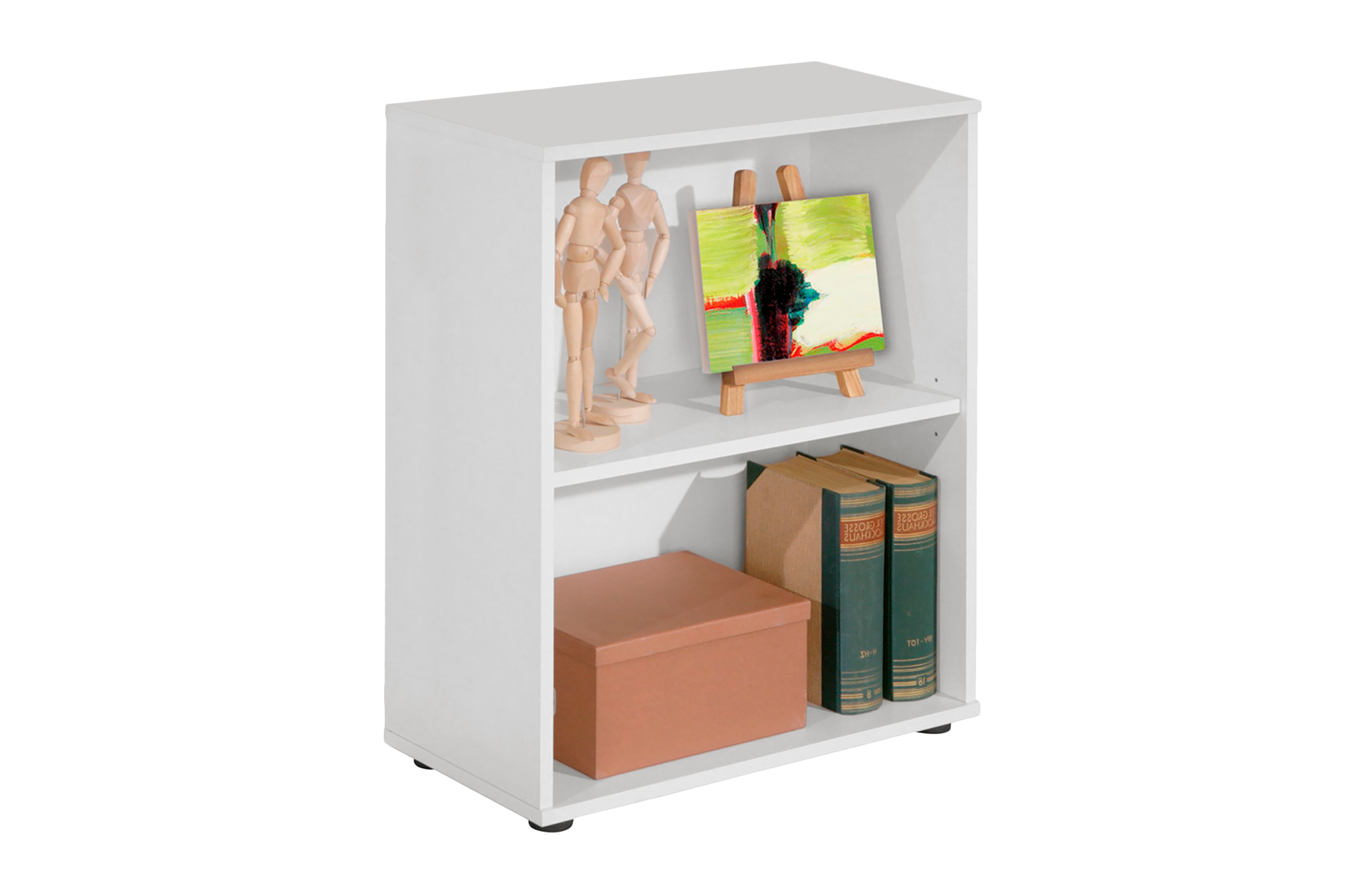 ascot bokhylla 60x75 vit -