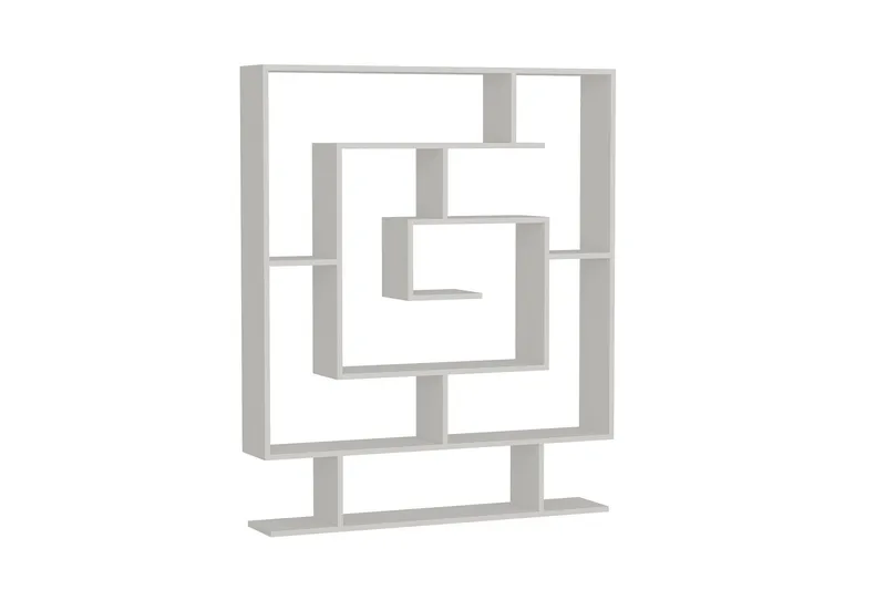 Asillane Bokhylla Labyrint, Vit