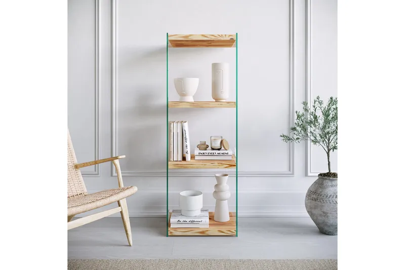 Assanisa Bokhylla 120x40 cm - Natur - Förvaring - Hyllor - Bokhylla