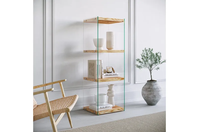 Assanisa Bokhylla 120x40 cm - Natur - Förvaring - Hyllor - Bokhylla