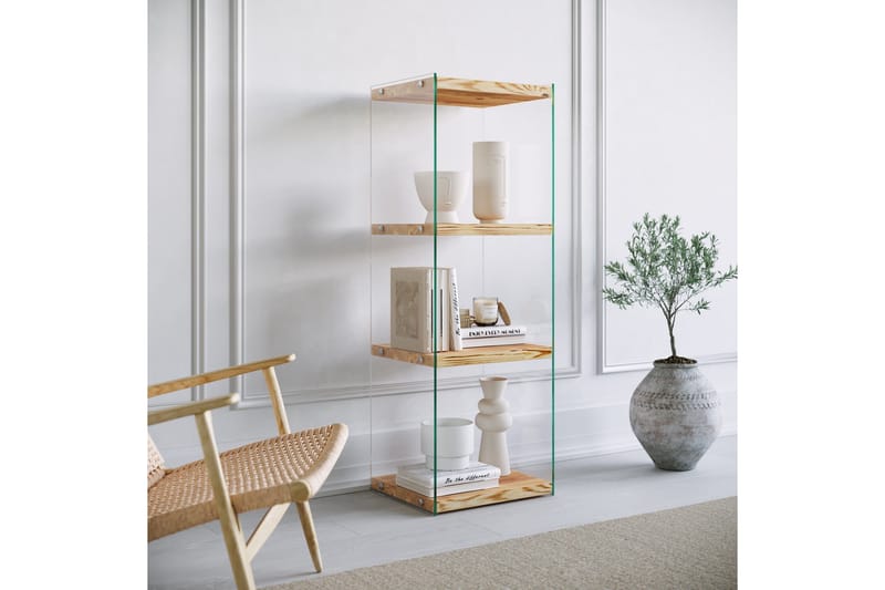 Assanisa Bokhylla 120x40 cm - Natur - Förvaring - Hyllor - Bokhylla
