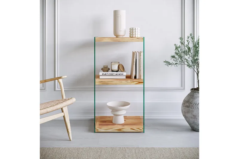 Assanisa Bokhylla 80x40 cm - Natur - Förvaring - Hyllor - Bokhylla