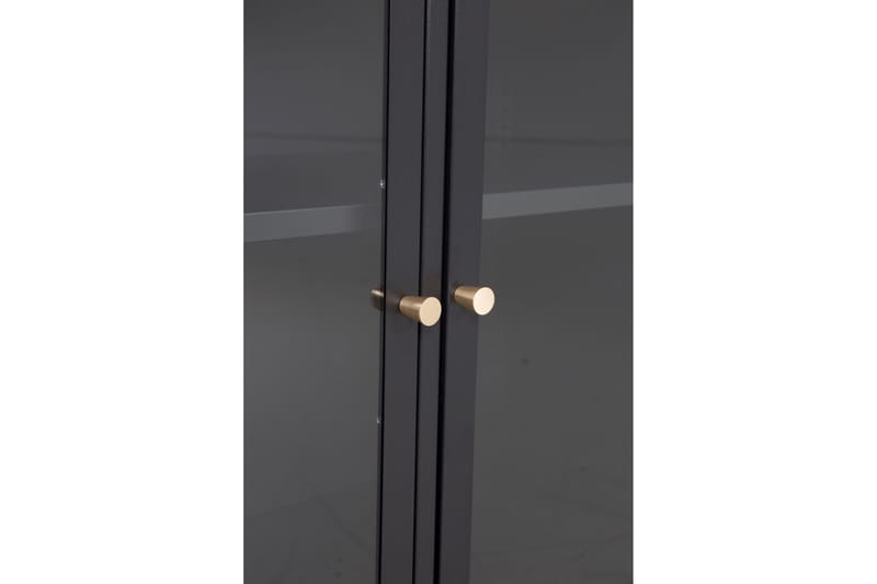 Bakal Bokhylla 85 cm i Glas och Metall - Svart - Förvaring - Hyllor - Bokhylla