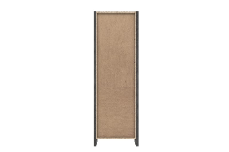 BALESTI Garderob 62x120 cm Brun/Grå - Förvaring - Hyllor - Bokhylla