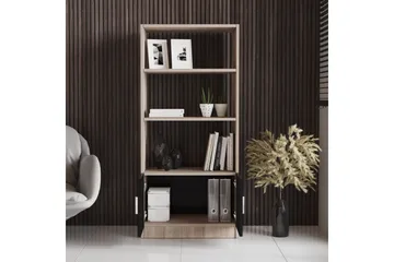 Barrock Bokhylla 38x64 cm - Natur/Svart - Förvaring - Hyllor - Bokhylla