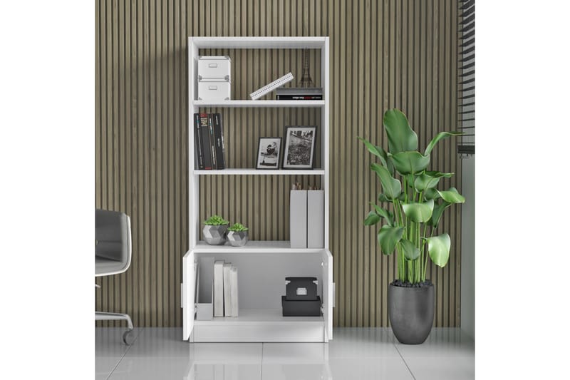 Barrock Bokhylla 38x64 cm - Vit - Förvaring - Hyllor - Bokhylla