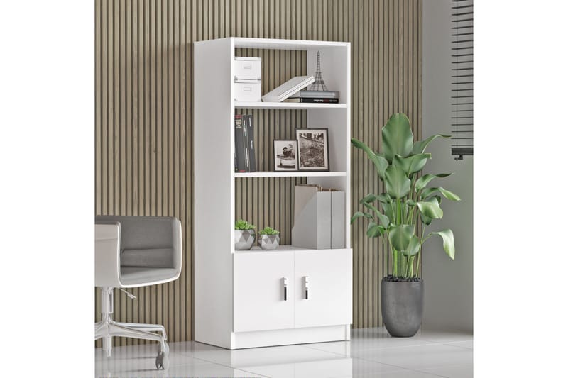Barrock Bokhylla 38x64 cm - Vit - Förvaring - Hyllor - Bokhylla