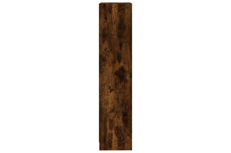 beBasic Bokhylla 3 hyllor rökfärgad ek 40x24x109 cm konstruerat trä - Förvaring - Hyllor - Bokhylla