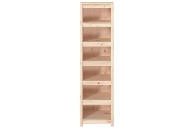 beBasic Bokhylla 50x35x183 cm massiv furu - Förvaring - Hyllor - Bokhylla