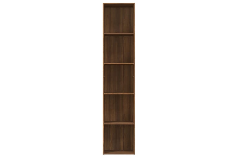beBasic Bokhylla brun ek 40x30x189 cm konstruerat trä - Förvaring - Hyllor - Bokhylla