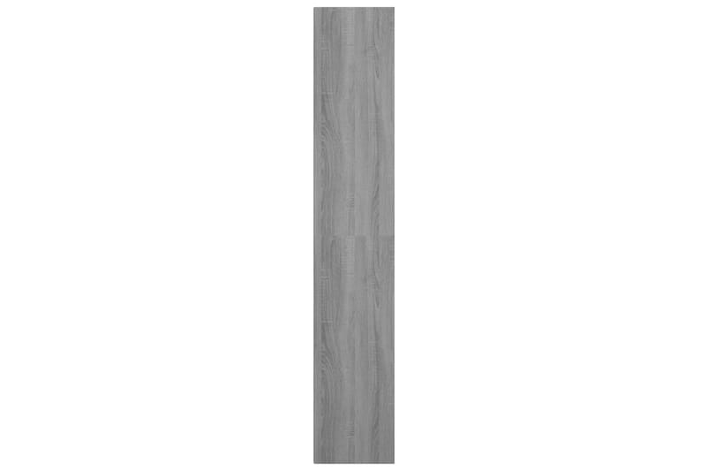 beBasic Bokhylla grå sonoma 36x30x171 cm konstruerat trä - Förvaring - Hyllor - Bokhylla