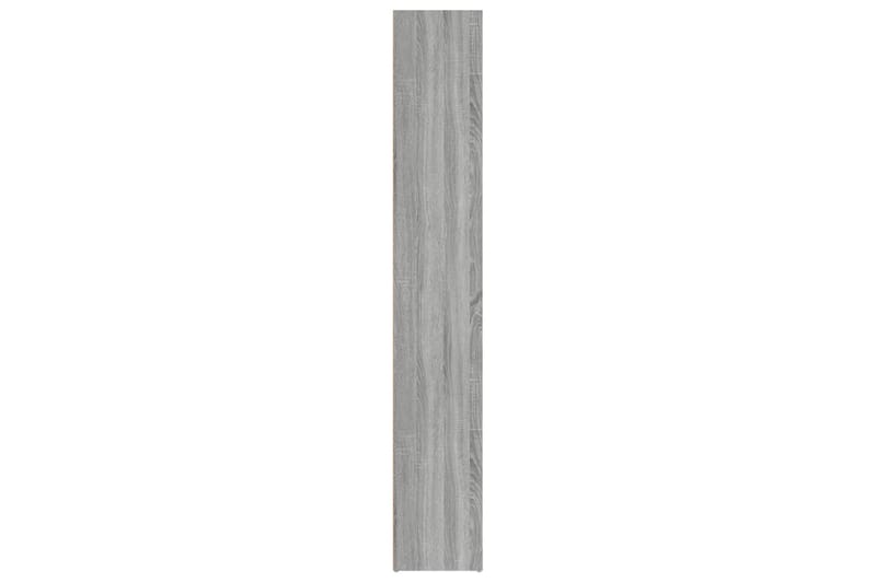 beBasic Bokhylla grå sonoma 40x30x189 cm konstruerat trä - Förvaring - Hyllor - Bokhylla